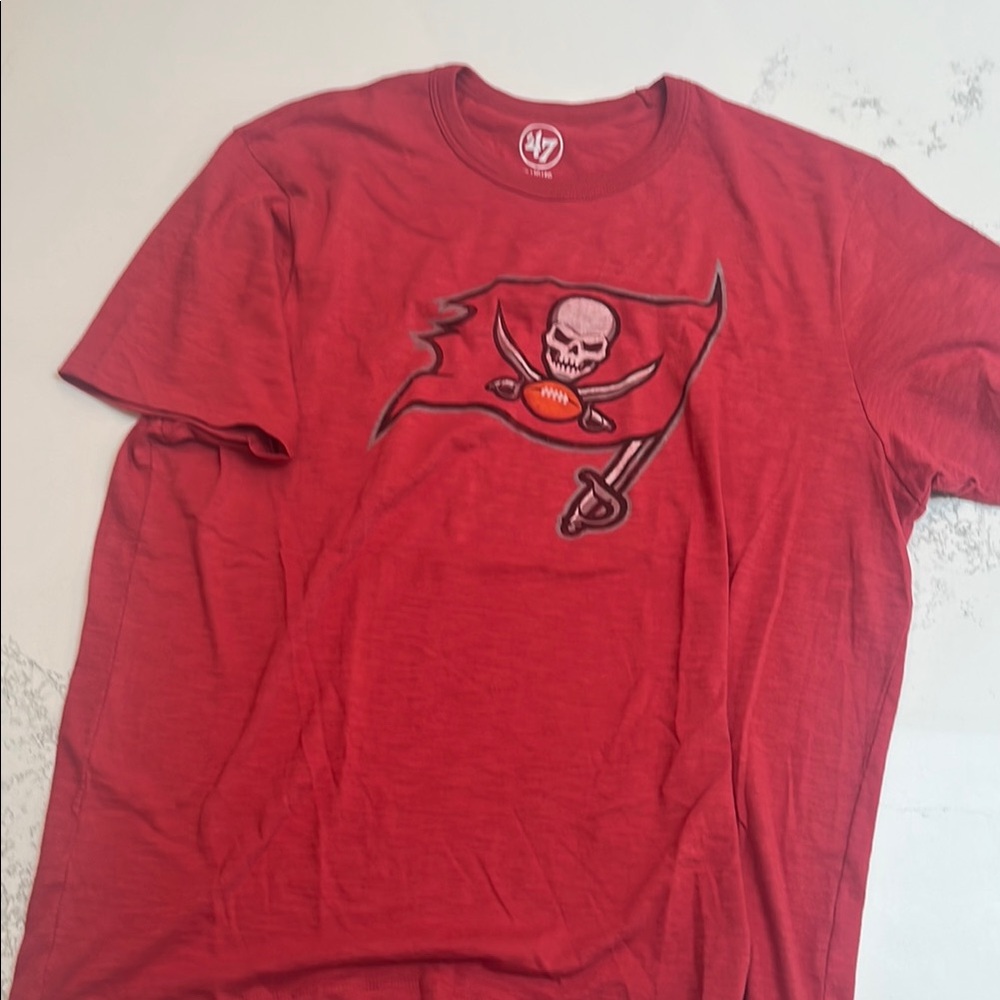 47 Red Buccaneers Short Sleeve Tee
